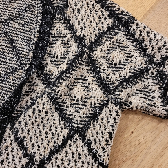 En Cream Open Knit Cardigan - Picture 5 of 7